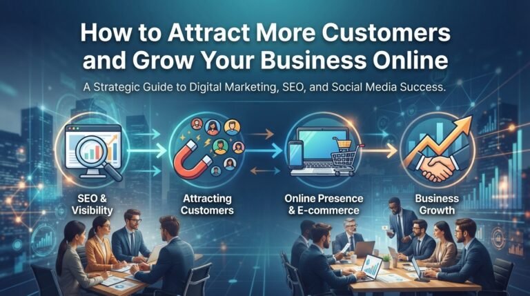 How to Attract More Customers and Grow Your Business Online