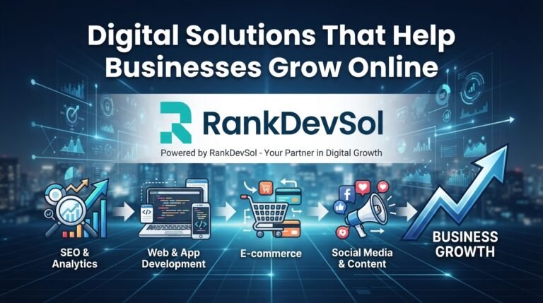Digital Solutions That Help Businesses Grow Online